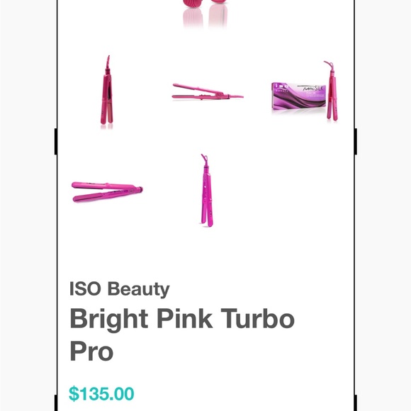 Turbo Silk Pink Hair Straightener - Picture 7 of 7